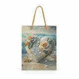 Teal & Ivory Pearl Heart Paper Gift Bag - 23×18cm - Al Kabayel Discount CentreTeal & Ivory Pearl Heart Paper Gift Bag - 23×18cmPacking & Wrapping SuppliesAKDCAl Kabayel Discount Centre