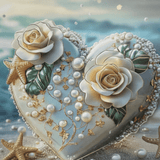 Teal & Ivory Pearl Heart Paper Gift Bag - 23×18cm - Al Kabayel Discount CentreTeal & Ivory Pearl Heart Paper Gift Bag - 23×18cmPacking & Wrapping SuppliesAKDCAl Kabayel Discount Centre