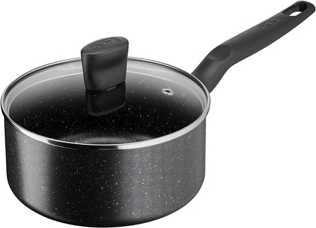 Tefal Dark Stone 9 pc set Non-stick Cooking Set, Safe coating Cookware, Heat indicator, Ergonomic handles, Glass lid - Al Kabayel Discount CentreTefal Dark Stone 9 pc set Non-stick Cooking Set, Safe coating Cookware, Heat indicator, Ergonomic handles, Glass lidCookware SetTEFALAl Kabayel Discount Centre