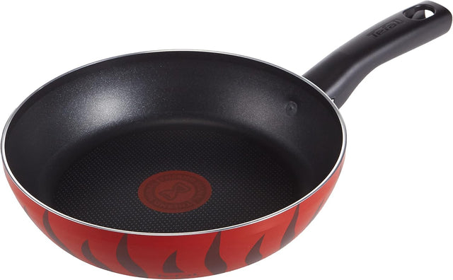 Tefal Tempo Flame 20cm Non - Stick Frying Pan with Thermo Spot – Red Aluminium (C3040283) - Al Kabayel Discount CentreTefal Tempo Flame 20cm Non - Stick Frying Pan with Thermo Spot – Red Aluminium (C3040283)Frying Pans & SkilletsTEFALAl Kabayel Discount Centre