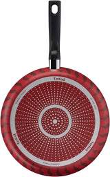 Tefal Tempo Flame 28cm Non - Stick Frying Pan with Thermo Spot – Red Aluminium (C3040683) - Al Kabayel Discount CentreTefal Tempo Flame 28cm Non - Stick Frying Pan with Thermo Spot – Red Aluminium (C3040683)Frying Pans & SkilletsTEFALAl Kabayel Discount Centre