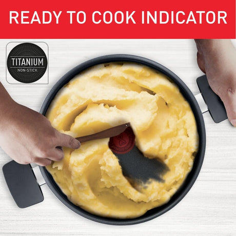 Tefal Tempo Flame 30cm Non - Stick Stewpot with Lid – Red Finish - Al Kabayel Discount CentreTefal Tempo Flame 30cm Non - Stick Stewpot with Lid – Red FinishWoksTEFALAl Kabayel Discount Centre