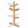 Tessie & Jessie Elegant White Wooden Mug Tree Stand for Stylish Kitchen Storage and Coffee Mug Display – 30cm - Al Kabayel Discount CentreTessie & Jessie Elegant White Wooden Mug Tree Stand for Stylish Kitchen Storage and Coffee Mug Display – 30cmKitchen Utensils & GadgetsTESSIE&JESSIEAl Kabayel Discount Centre