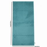 Threshold Striped Polyester Carpet - 80 × 180 cm - Teal Blue / Grey - Al Kabayel Discount CentreThreshold Striped Polyester Carpet - 80 × 180 cm - Teal Blue / GreyMats Carpets & RugsTHRESHOLDAl Kabayel Discount Centre