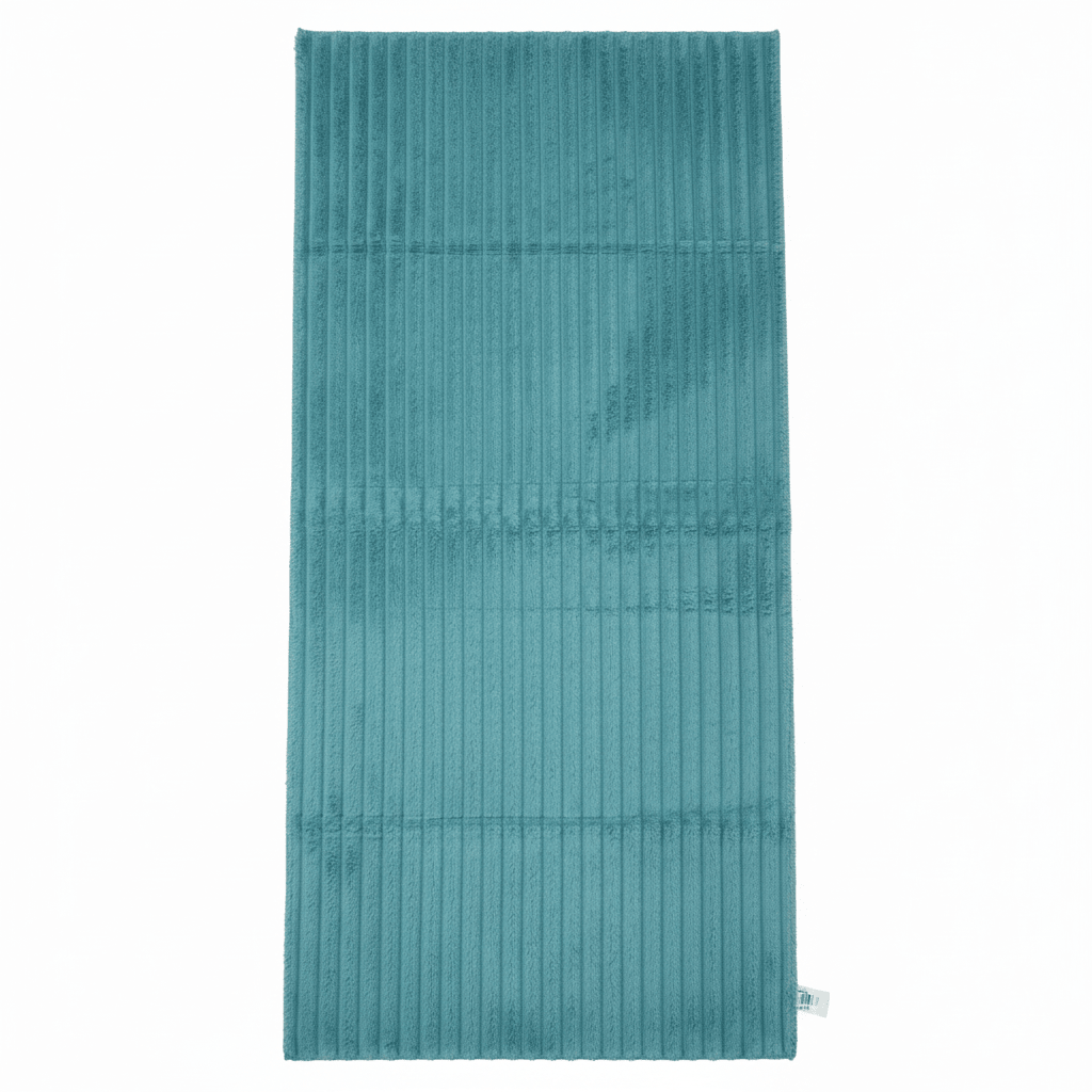 Threshold Striped Polyester Carpet - 80 × 180 cm - Teal Blue / Grey - Al Kabayel Discount CentreThreshold Striped Polyester Carpet - 80 × 180 cm - Teal Blue / GreyMats Carpets & RugsTHRESHOLDAl Kabayel Discount Centre