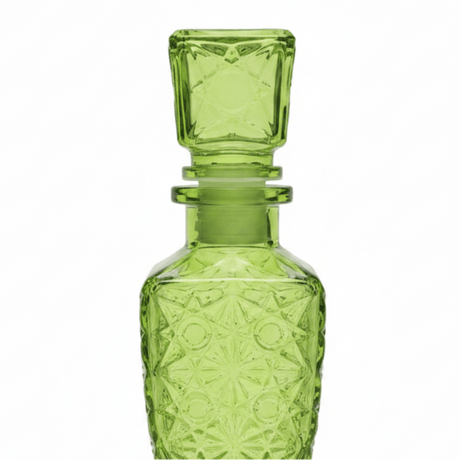 Tinted Crystal Glass Perfume Bottle - 500ml - Olive Green / Blue - Al Kabayel Discount CentreTinted Crystal Glass Perfume Bottle - 500ml - Olive Green / BluePerfume BottlesAKDCAl Kabayel Discount Centre