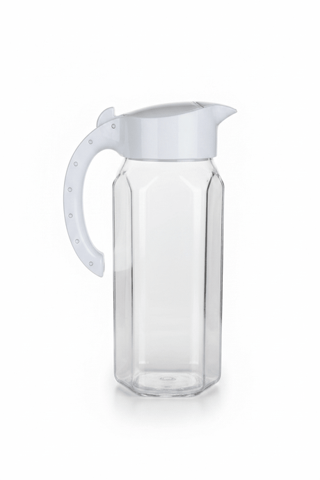 Titiz Alâ Jug 1500ml | Clear Glass Water Jug with Flip Lid | Kitchen Carafe | Navy blue,White,Grey | - Al Kabayel Discount CentreTitiz Alâ Jug 1500ml | Clear Glass Water Jug with Flip Lid | Kitchen Carafe | Navy blue,White,Grey |JugsTITIZAl Kabayel Discount Centre