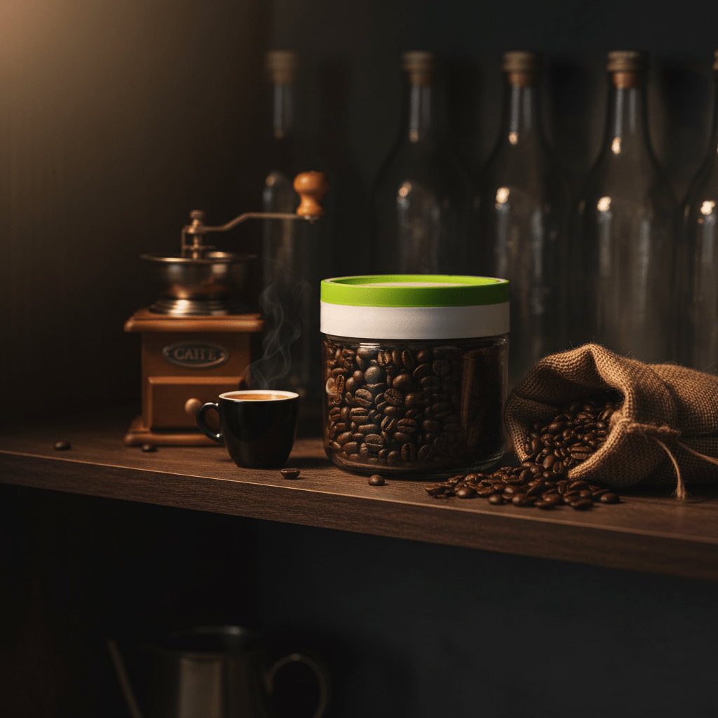 Titiz Fourlines Borosilicate Glass Storage Jar with Non-Spill Airtight Plastic Lid – 300ml | Green / Blue / Red / Black - Al Kabayel Discount CentreTitiz Fourlines Borosilicate Glass Storage Jar with Non-Spill Airtight Plastic Lid – 300ml | Green / Blue / Red / BlackJars & Food SaversTITIZAl Kabayel Discount Centre