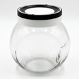 Titiz Fourlines Round Glass Jar with Airtight Plastic Lid – 750ml |Blue / Black | - Al Kabayel Discount CentreTitiz Fourlines Round Glass Jar with Airtight Plastic Lid – 750ml |Blue / Black |Jars & Food SaversTITIZAl Kabayel Discount Centre