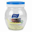 Titiz Fourlines Round Glass Storage Jar with Airtight Plastic Lid – 720ml | Blue / Red / Green | - Al Kabayel Discount CentreTitiz Fourlines Round Glass Storage Jar with Airtight Plastic Lid – 720ml | Blue / Red / Green |Jars & Food SaversTITIZAl Kabayel Discount Centre