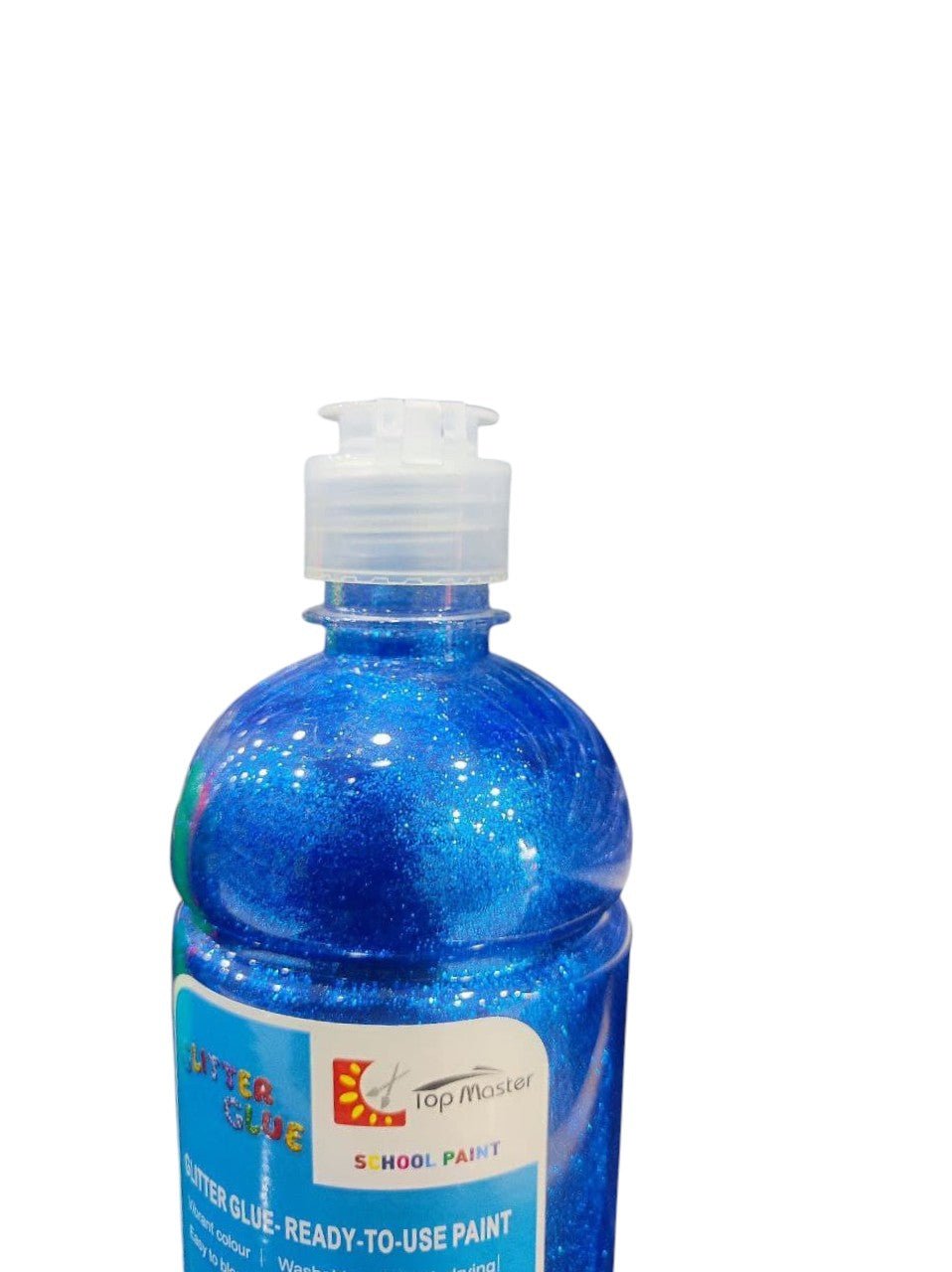 TOP MASTER Glitter Glue 500ml Blue - Al Kabayel Discount CentreTOP MASTER Glitter Glue 500ml BlueGlueTOP MASTERAl Kabayel Discount Centre