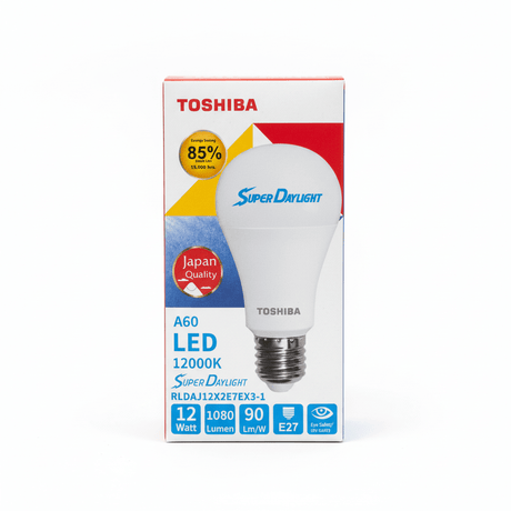 Toshiba 12W Led Bulb Super day Light E27 - Al Kabayel Discount CentreToshiba 12W Led Bulb Super day Light E27Light BulbsTOSHIBAAl Kabayel Discount Centre