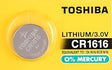TOSHIBA CR1616 3V Lithium Coin Cell Battery, 1pc - Al Kabayel Discount CentreTOSHIBA CR1616 3V Lithium Coin Cell Battery, 1pcBatteriesTOSHIBAAl Kabayel Discount Centre
