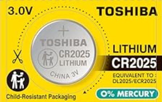 TOSHIBA CR2025 3V Lithium Coin Cell Battery, 1pc - Al Kabayel Discount CentreTOSHIBA CR2025 3V Lithium Coin Cell Battery, 1pcBatteriesTOSHIBAAl Kabayel Discount Centre