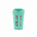 Travel Mug with Flip Lid — 400ml - Coral / Cream / Teal Green - Al Kabayel Discount CentreTravel Mug with Flip Lid — 400ml - Coral / Cream / Teal GreenMugsAKDCAl Kabayel Discount Centre