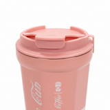 Travel Mug with Flip Lid — 400ml - Coral / Cream / Teal Green - Al Kabayel Discount CentreTravel Mug with Flip Lid — 400ml - Coral / Cream / Teal GreenMugsAKDCAl Kabayel Discount Centre