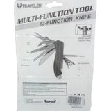 TRAVELER 13 - Function Knife, Multi Function Tool, Aluminum Handle and Stainless Steel - Al Kabayel Discount CentreTRAVELER 13 - Function Knife, Multi Function Tool, Aluminum Handle and Stainless SteelHand ToolsTRAVELERAl Kabayel Discount Centre