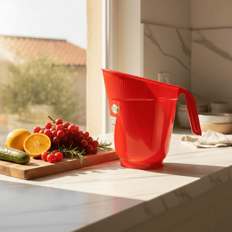 Tuffex Multipurpose Plastic Strainer 2.5L — Red / Cream - Al Kabayel Discount CentreTuffex Multipurpose Plastic Strainer 2.5L — Red / CreamKitchen Utensils & GadgetsTUFFEXAl Kabayel Discount Centre