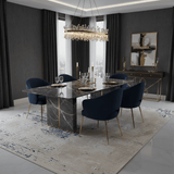 Turkmen Tawakal Carpets | Lugo Ivory & Blue Abstract Rug Carpet | 300 × 400 cm - Al Kabayel Discount CentreTurkmen Tawakal Carpets | Lugo Ivory & Blue Abstract Rug Carpet | 300 × 400 cmDoormatsTURKMEN TAWAKAL CARPETSAl Kabayel Discount Centre