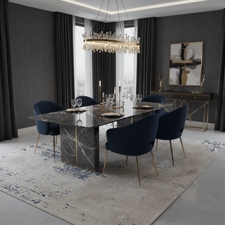 Turkmen Tawakal Carpets | Lugo Ivory & Blue Abstract Rug Carpet | 300 × 400 cm - Al Kabayel Discount CentreTurkmen Tawakal Carpets | Lugo Ivory & Blue Abstract Rug Carpet | 300 × 400 cmDoormatsTURKMEN TAWAKAL CARPETSAl Kabayel Discount Centre