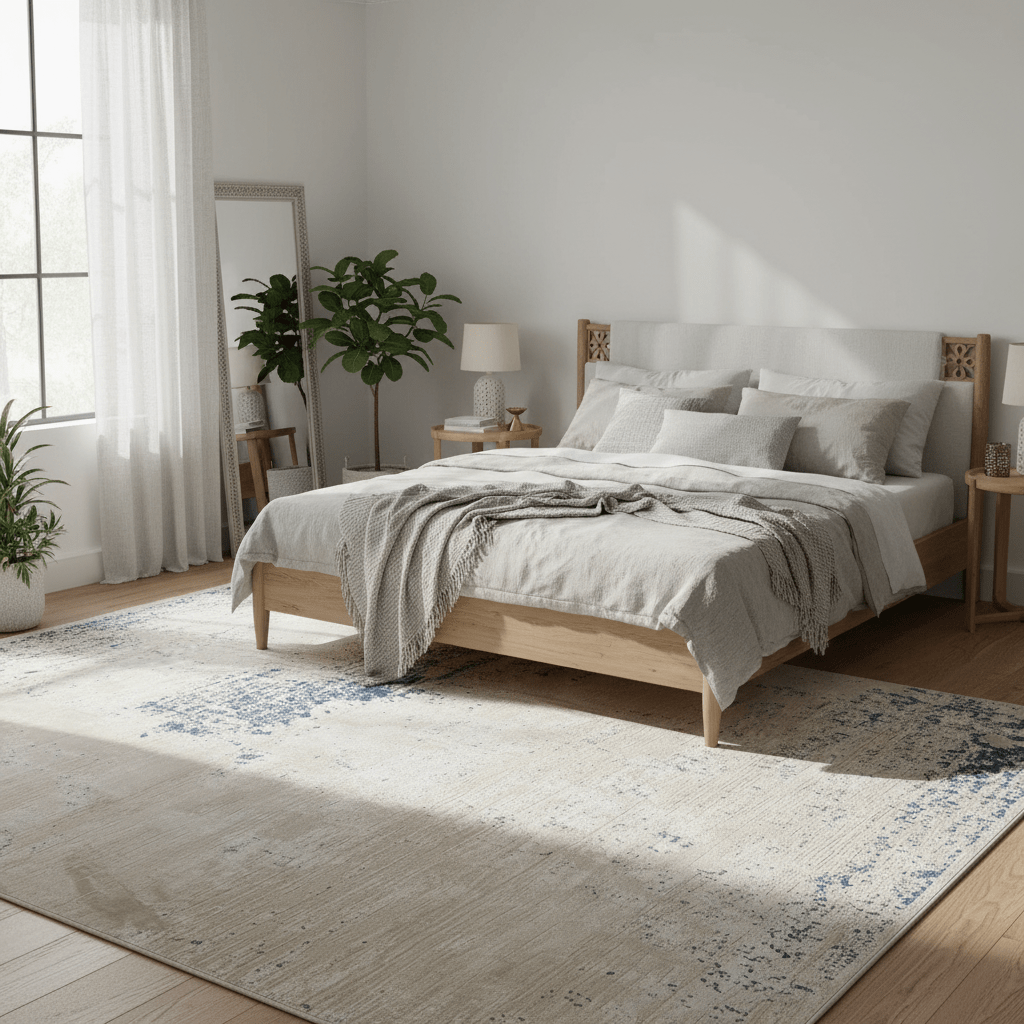 Turkmen Tawakal Carpets | Lugo Ivory & Blue Abstract Rug Carpet | 300 × 400 cm - Al Kabayel Discount CentreTurkmen Tawakal Carpets | Lugo Ivory & Blue Abstract Rug Carpet | 300 × 400 cmDoormatsTURKMEN TAWAKAL CARPETSAl Kabayel Discount Centre
