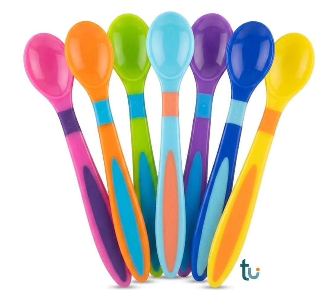 Turtees 7 - Piece Baby Feeding Spoon Set | BPA - Free | 6+ Months - Al Kabayel Discount CentreTurtees 7 - Piece Baby Feeding Spoon Set | BPA - Free | 6+ MonthsBaby ProductsTURTEESAl Kabayel Discount Centre