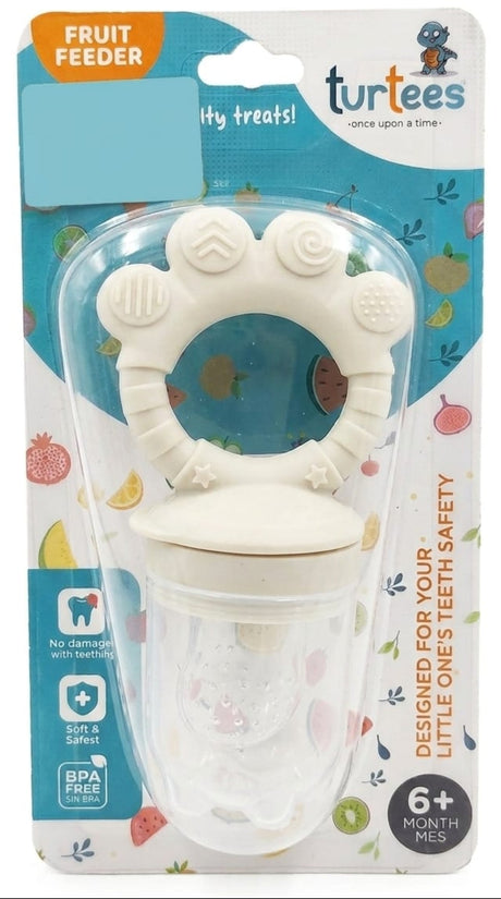 Turtees Baby Fruit Feeder with Teether Ring – BPA Free | 6+ Months - Al Kabayel Discount CentreTurtees Baby Fruit Feeder with Teether Ring – BPA Free | 6+ MonthsBaby ProductsTURTEESAl Kabayel Discount Centre