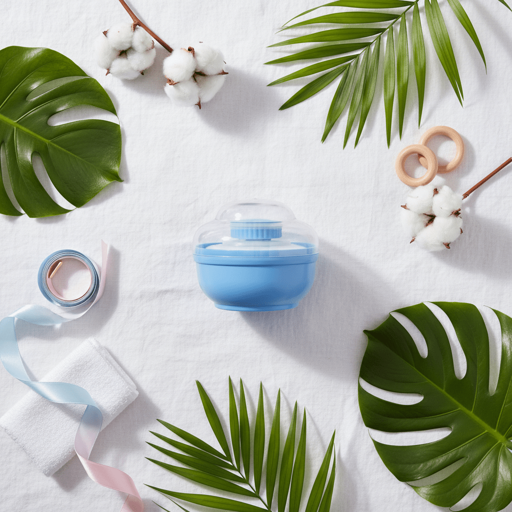 Turtees Baby Premium Powder Puff – Blue - Al Kabayel Discount CentreTurtees Baby Premium Powder Puff – BlueBaby ProductsTURTEESAl Kabayel Discount Centre