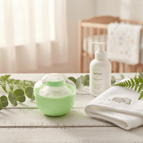 Turtees Baby Premium Powder Puff – Green - Al Kabayel Discount CentreTurtees Baby Premium Powder Puff – GreenBaby ProductsTURTEESAl Kabayel Discount Centre