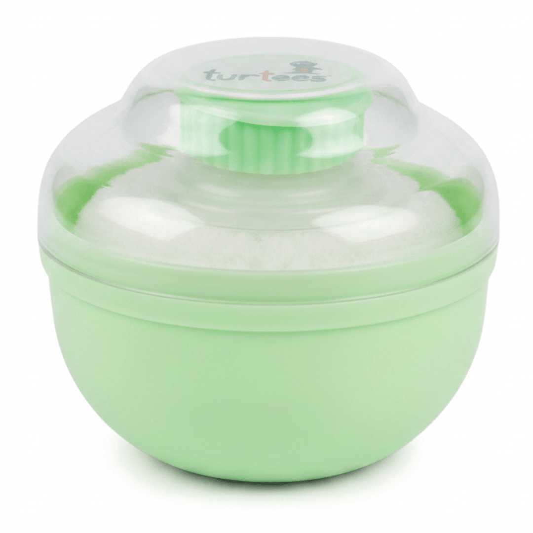 Turtees Baby Premium Powder Puff – Green - Al Kabayel Discount CentreTurtees Baby Premium Powder Puff – GreenBaby ProductsTURTEESAl Kabayel Discount Centre