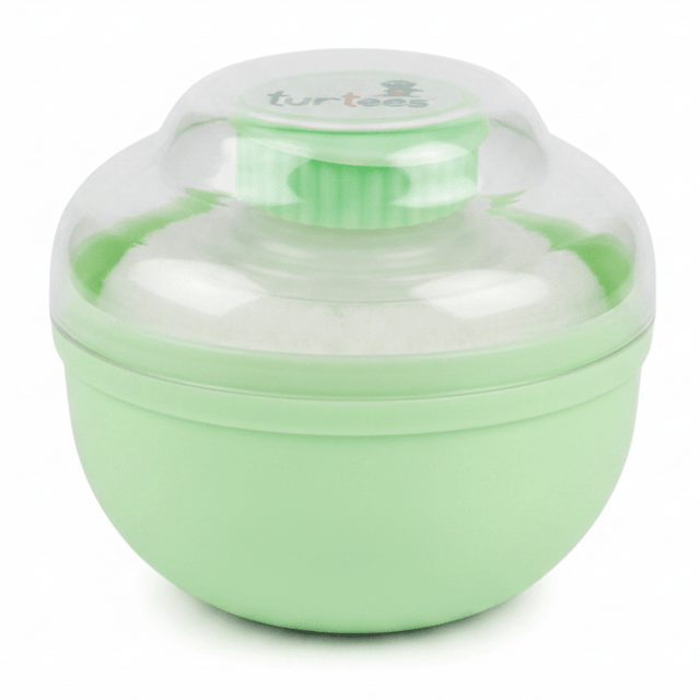 Turtees Baby Premium Powder Puff – Green - Al Kabayel Discount CentreTurtees Baby Premium Powder Puff – GreenBaby ProductsTURTEESAl Kabayel Discount Centre