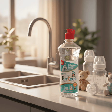 Turtees Baby Toy & Bottle Cleanser – 500ml - Al Kabayel Discount CentreTurtees Baby Toy & Bottle Cleanser – 500mlHousehold CleaningTURTEESAl Kabayel Discount Centre
