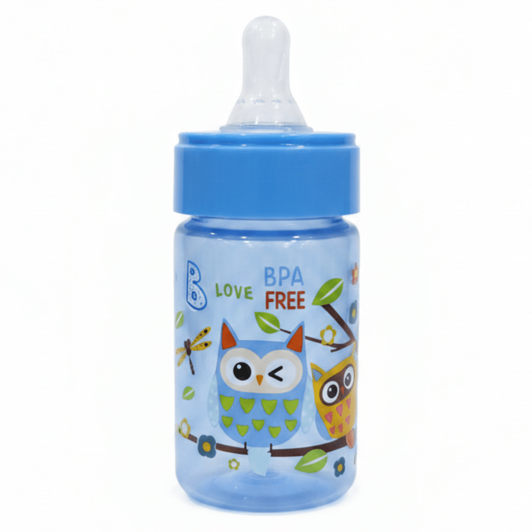 Turtees Kids Feeding Bottle – Plastic, 125ml, Blue - Al Kabayel Discount CentreTurtees Kids Feeding Bottle – Plastic, 125ml, BlueBaby ProductsTURTEESAl Kabayel Discount Centre