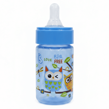 Turtees Kids Feeding Bottle – Plastic, 125ml, Blue - Al Kabayel Discount CentreTurtees Kids Feeding Bottle – Plastic, 125ml, BlueBaby ProductsTURTEESAl Kabayel Discount Centre