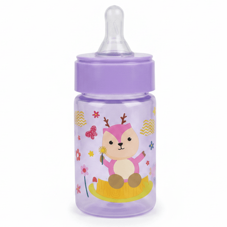 Turtees Kids Feeding Bottle – Plastic 125ml | Violet - Al Kabayel Discount CentreTurtees Kids Feeding Bottle – Plastic 125ml | VioletBaby ProductsTURTEESAl Kabayel Discount Centre