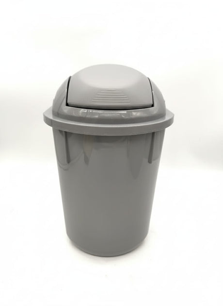 UFO 8 Litre Swing Lid Dustbin – Compact Plastic Waste Bin 23.5x35 cm, Gray Color for Home & Office - Al Kabayel Discount CentreUFO 8 Litre Swing Lid Dustbin – Compact Plastic Waste Bin 23.5x35 cm, Gray Color for Home & OfficeTrash CanUFOAl Kabayel Discount Centre