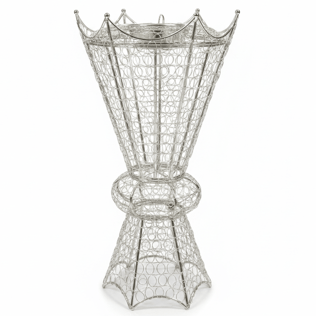 Ugarit Premium Silver Metal Incense Burner 50×30 cm Large Decorative Aroma Burner - Al Kabayel Discount CentreUgarit Premium Silver Metal Incense Burner 50×30 cm Large Decorative Aroma BurnerIncense BurnerUGARITAl Kabayel Discount Centre