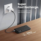 UGREEN 10000mAh Two - Way Fast Charging Power Bank, Polymer Lithium - ion Battery, 20W PD for iOS, 22.5W PD for Android, Black - PB311 - Al Kabayel Discount CentreUGREEN 10000mAh Two - Way Fast Charging Power Bank, Polymer Lithium - ion Battery, 20W PD for iOS, 22.5W PD for Android, Black - PB311Mobile AccessoriesUGREENAl Kabayel Discount Centre