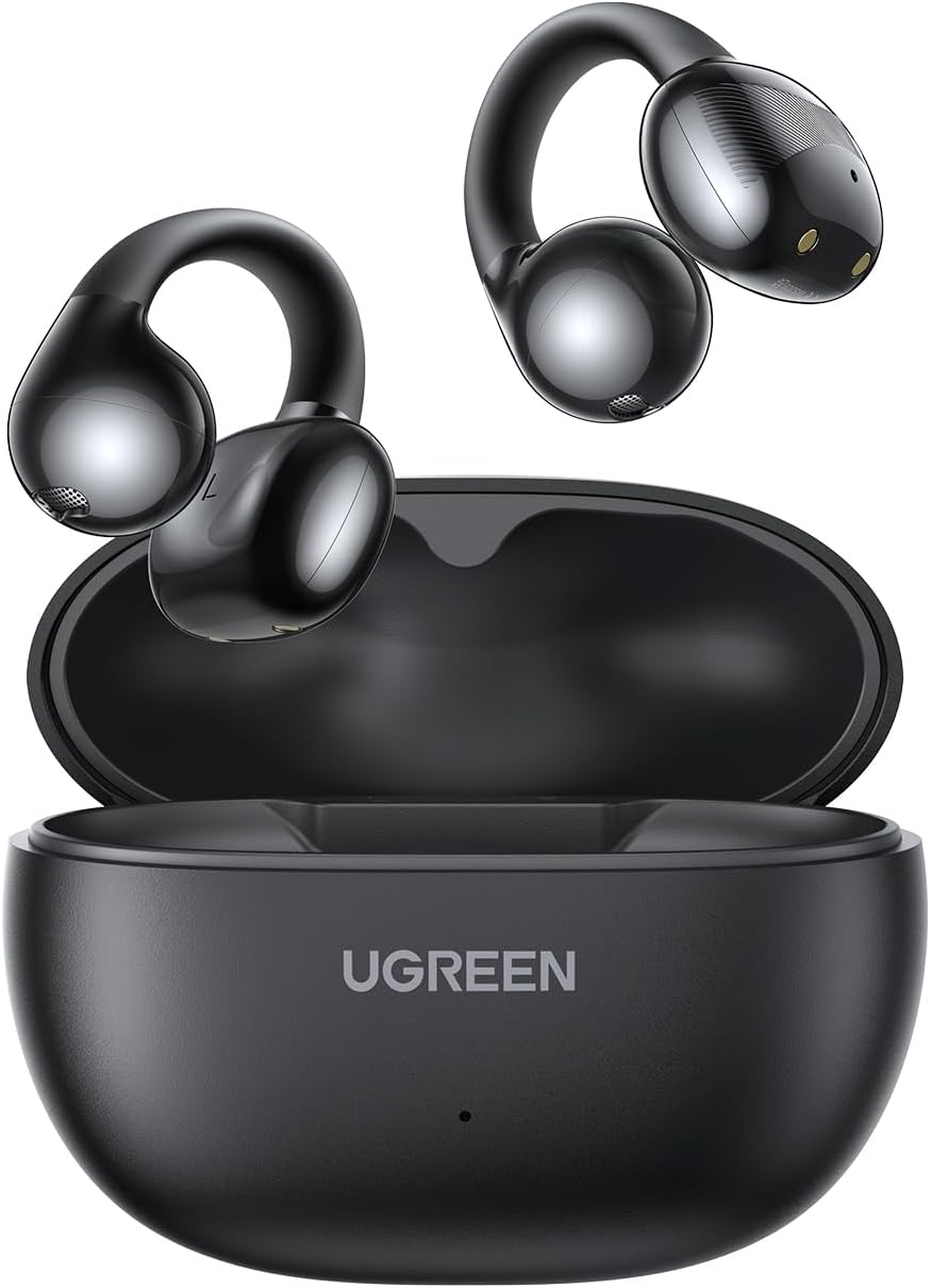 UGREEN HiTune S3 True Wireless Earbuds, 30Hrs Play, Open Wearable Stereo, Bluetooth 5.4, Black - WS209 - Al Kabayel Discount CentreUGREEN HiTune S3 True Wireless Earbuds, 30Hrs Play, Open Wearable Stereo, Bluetooth 5.4, Black - WS209Mobile AccessoriesUGREENAl Kabayel Discount Centre