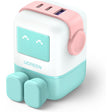 UGREEN Nexode RG 65W 3 - Port GaN Fast Charger(2xUSB - C, 1xUSB - A), Pink/Blue - CD361 - Al Kabayel Discount CentreUGREEN Nexode RG 65W 3 - Port GaN Fast Charger(2xUSB - C, 1xUSB - A), Pink/Blue - CD361Cords & AdaptersUGREENAl Kabayel Discount Centre