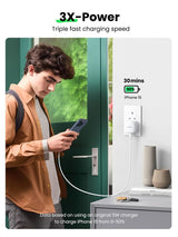 UGREEN PD 20W iPhone 16 Charger Cable Set Type C Fast Charging Adapter Cord Wall Plug with 60W USB C Cable 1M Charger Head Compatible for iPhone 16 Pro Max/16 e/15, iPad,etc - Al Kabayel Discount CentreUGREEN PD 20W iPhone 16 Charger Cable Set Type C Fast Charging Adapter Cord Wall Plug with 60W USB C Cable 1M Charger Head Compatible for iPhone 16 Pro Max/16 e/15, iPad,etcCords & AdaptersUGREENAl Kabayel Discount Centre