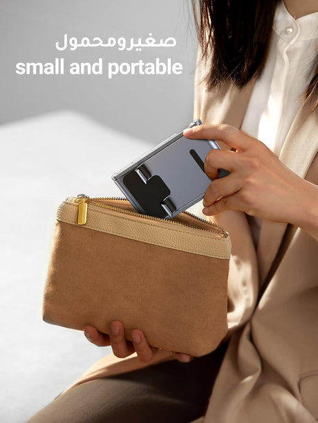UGREEN Phone Holder with Roller, Multi - Angle Adjustment, Alluminum Alloy + Silicone Material, LP263 - Al Kabayel Discount CentreUGREEN Phone Holder with Roller, Multi - Angle Adjustment, Alluminum Alloy + Silicone Material, LP263Mobile AccessoriesUGREENAl Kabayel Discount Centre