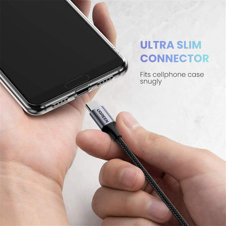 UGREEN Round USB - C Audio Cable 1 Meter, 3.5mm M/M Aluminum Shell, Deep Grey - AV143 - Al Kabayel Discount CentreUGREEN Round USB - C Audio Cable 1 Meter, 3.5mm M/M Aluminum Shell, Deep Grey - AV143Cords & AdaptersUGREENAl Kabayel Discount Centre