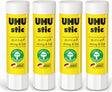 UHU 4 Glue Sticks, In The Bonus 40gram - Pack Of 4 - Al Kabayel Discount CentreUHU 4 Glue Sticks, In The Bonus 40gram - Pack Of 4GlueUHUAl Kabayel Discount Centre