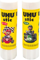 UHU stic the proven glue stick, strong, fast, solvent free, clean, safe & sustainable for school, home, office, kids, arts and crafts, 98% natural, now packed in 50% recycled plastic - 8.2g pack of 2 - Al Kabayel Discount CentreUHU stic the proven glue stick, strong, fast, solvent free, clean, safe & sustainable for school, home, office, kids, arts and crafts, 98% natural, now packed in 50% recycled plastic - 8.2g pack of 2GlueUHUAl Kabayel Discount Centre
