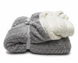 Ultmate Modern Solid Flannel Blanket, Soft Touch Fabric – 200×180 cm, Gray with White Border - Al Kabayel Discount CentreUltmate Modern Solid Flannel Blanket, Soft Touch Fabric – 200×180 cm, Gray with White BorderBeddingULTMATEAl Kabayel Discount Centre