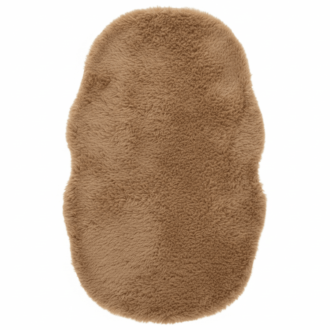 Ultra-Soft Oval Plush Floor Mat | Fluffy Shaggy Rug for Bedroom, Bathroom & Living Room | Non-Slip Faux Fur Carpet | 58×88 cm | - Al Kabayel Discount CentreUltra-Soft Oval Plush Floor Mat | Fluffy Shaggy Rug for Bedroom, Bathroom & Living Room | Non-Slip Faux Fur Carpet | 58×88 cm |DoormatsAKDCAl Kabayel Discount Centre