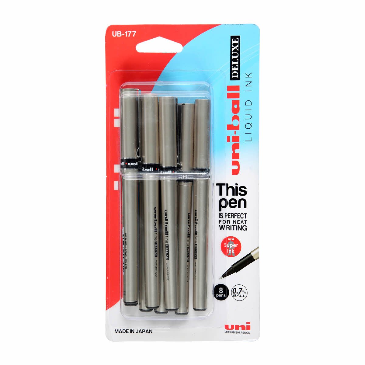 Uni - Ball Pen 8pcs black - Al Kabayel Discount CentreUni - Ball Pen 8pcs blackPens, Pencils & MarkersUNI - BALLAl Kabayel Discount Centre