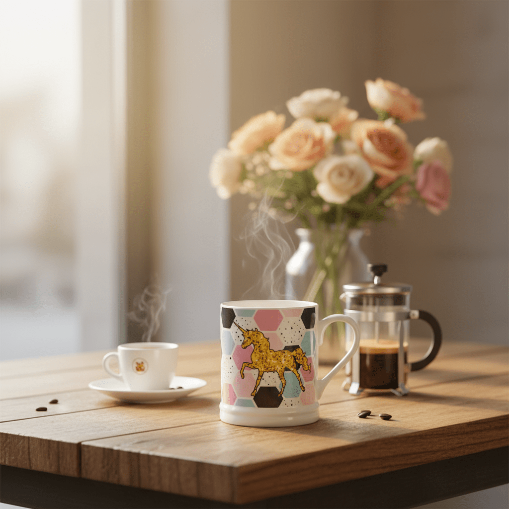 Unicorn Hexagon Ceramic Mug - 300ml - Al Kabayel Discount CentreUnicorn Hexagon Ceramic Mug - 300mlMugsAKDCAl Kabayel Discount Centre