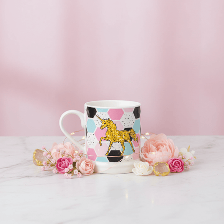 Unicorn Hexagon Ceramic Mug - 300ml - Al Kabayel Discount CentreUnicorn Hexagon Ceramic Mug - 300mlMugsAKDCAl Kabayel Discount Centre